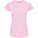 Motorcycle Repair Motorbike Biker Womens Petite Cut T-Shirt Light Pink