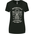 Motorcycle Repair Motorbike Biker Womens Wider Cut T-Shirt Black