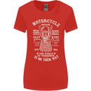 Motorcycle Repair Motorbike Biker Womens Wider Cut T-Shirt Red