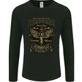Motorcycle Roadrage Motorbike Biker Mens Long Sleeve T-Shirt Black