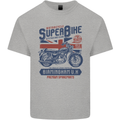 Motorcycle Superbike Birmingham U.K. Biker Mens Cotton T-Shirt Tee Top Sports Grey