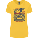 Motorcycle Superbike Birmingham U.K. Biker Womens Wider Cut T-Shirt Yellow