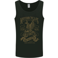 Motorcycles Speedlands Motorbike Biker Mens Vest Tank Top Black