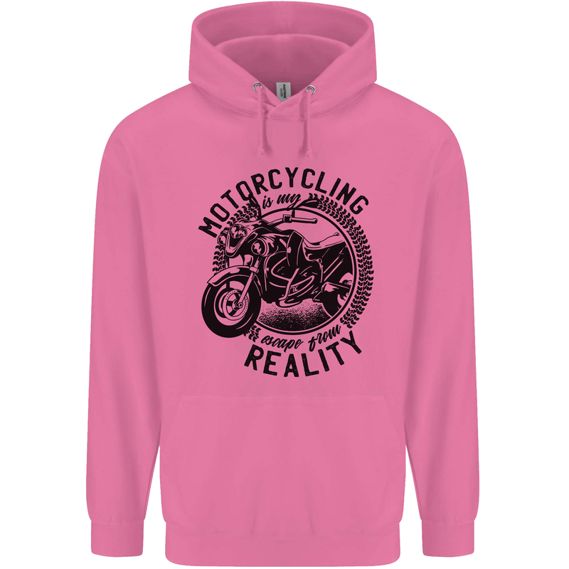 Motorcycling Motorbike Motorcycle Biker Childrens Kids Hoodie Azalea