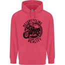 Motorcycling Motorbike Motorcycle Biker Childrens Kids Hoodie Heliconia