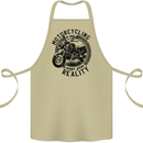 Motorcycling Motorbike Motorcycle Biker Cotton Apron 100% Organic Khaki