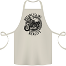 Motorcycling Motorbike Motorcycle Biker Cotton Apron 100% Organic Natural