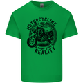Motorcycling Motorbike Motorcycle Biker Mens Cotton T-Shirt Tee Top Irish Green