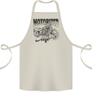 Motorized Life Biker Motorbike Motorcycle Cotton Apron 100% Organic Natural