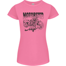Motorized Life Biker Motorbike Motorcycle Womens Petite Cut T-Shirt Azalea