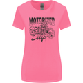 Motorized Life Biker Motorbike Motorcycle Womens Wider Cut T-Shirt Azalea