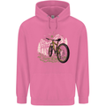 Mountain Bike Bicycle Cycling Cyclist MTB Childrens Kids Hoodie Azalea