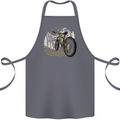 Mountain Bike Bicycle Cycling Cyclist MTB Cotton Apron 100% Organic Steel