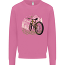 Mountain Bike Bicycle Cycling Cyclist MTB Mens Sweatshirt Jumper Azalea