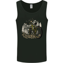 Mountain Bike Bicycle Cycling Cyclist MTB Mens Vest Tank Top Black