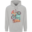 Mountain Bike Trials MTB Cycling Bicycle Childrens Kids Hoodie Sports Grey