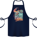 Mountain Bike Trials MTB Cycling Bicycle Cotton Apron 100% Organic Navy Blue