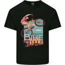 Mountain Bike Trials MTB Cycling Bicycle Kids T-Shirt Childrens Black
