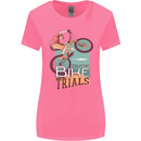 Mountain Bike Trials MTB Cycling Bicycle Womens Wider Cut T-Shirt Azalea