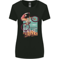 Mountain Bike Trials MTB Cycling Bicycle Womens Wider Cut T-Shirt Black