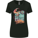 Mountain Bike Trials MTB Cycling Bicycle Womens Wider Cut T-Shirt Black