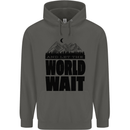 Mountain World Wait Hiking Trekking Walking Childrens Kids Hoodie Storm Grey