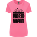 Mountain World Wait Hiking Trekking Walking Womens Wider Cut T-Shirt Azalea