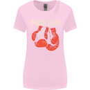 Muay Thai Boxing Gloves MMA Womens Wider Cut T-Shirt Light Pink