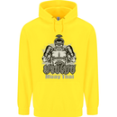 Muay Thai Boxing MMA Martial Arts Kick Childrens Kids Hoodie Yellow