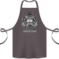 Muay Thai Boxing MMA Martial Arts Kick Cotton Apron 100% Organic Dark Grey