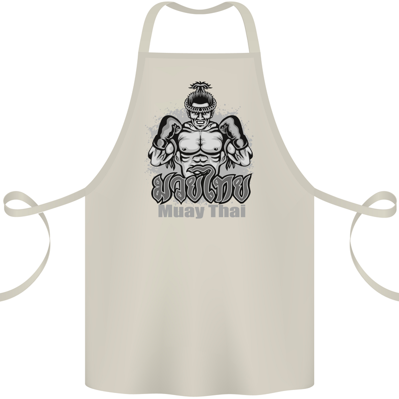 Muay Thai Boxing MMA Martial Arts Kick Cotton Apron 100% Organic Natural