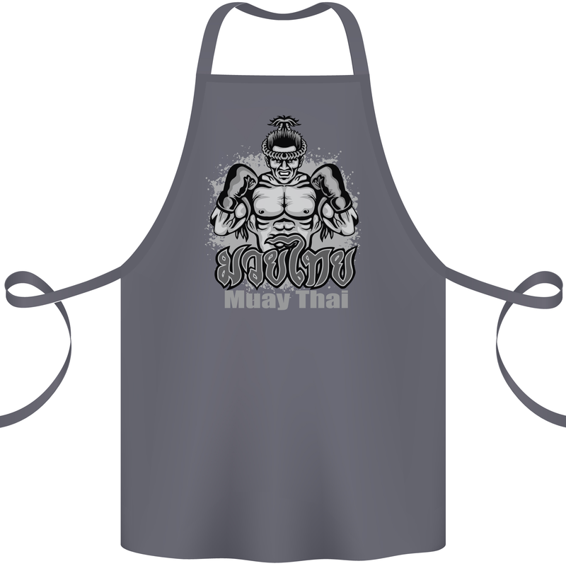 Muay Thai Boxing MMA Martial Arts Kick Cotton Apron 100% Organic Steel