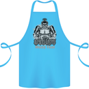 Muay Thai Boxing MMA Martial Arts Kick Cotton Apron 100% Organic Turquoise
