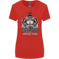Muay Thai Boxing MMA Martial Arts Kick Womens Wider Cut T-Shirt Red