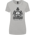 Muay Thai Boxing MMA Martial Arts Kick Womens Wider Cut T-Shirt Sports Grey