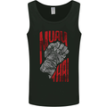 Muay Thai Fighter Fist MMA Martial Arts Mens Vest Tank Top Black