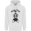 Muay Thai Fighter Mixed Martial Arts MMA Childrens Kids Hoodie White