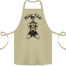 Muay Thai Fighter Mixed Martial Arts MMA Cotton Apron 100% Organic Khaki