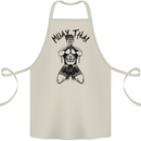 Muay Thai Fighter Mixed Martial Arts MMA Cotton Apron 100% Organic Natural
