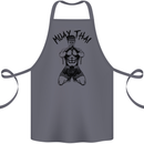 Muay Thai Fighter Mixed Martial Arts MMA Cotton Apron 100% Organic Steel