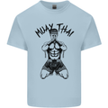 Muay Thai Fighter Mixed Martial Arts MMA Kids T-Shirt Childrens Light Blue