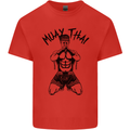 Muay Thai Fighter Mixed Martial Arts MMA Kids T-Shirt Childrens Red