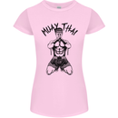 Muay Thai Fighter Mixed Martial Arts MMA Womens Petite Cut T-Shirt Light Pink