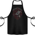 Muay Thai Fighter Warrior MMA Martial Arts Cotton Apron 100% Organic Black