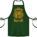 Muay Thai Fighter Warrior MMA Martial Arts Cotton Apron 100% Organic Forest Green
