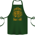 Muay Thai Fighter Warrior MMA Martial Arts Cotton Apron 100% Organic Forest Green