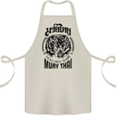 Muay Thai Fighter Warrior MMA Martial Arts Cotton Apron 100% Organic Natural