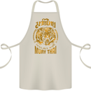 Muay Thai Fighter Warrior MMA Martial Arts Cotton Apron 100% Organic Natural