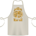 Muay Thai Fighter Warrior MMA Martial Arts Cotton Apron 100% Organic Natural