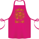 Muay Thai Fighter Warrior MMA Martial Arts Cotton Apron 100% Organic Pink